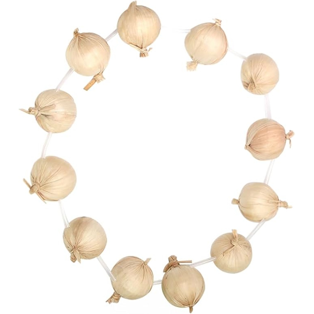 Zac's Alter Ego - Garlic Bulb Garland Costume Accessory - Multicolours
